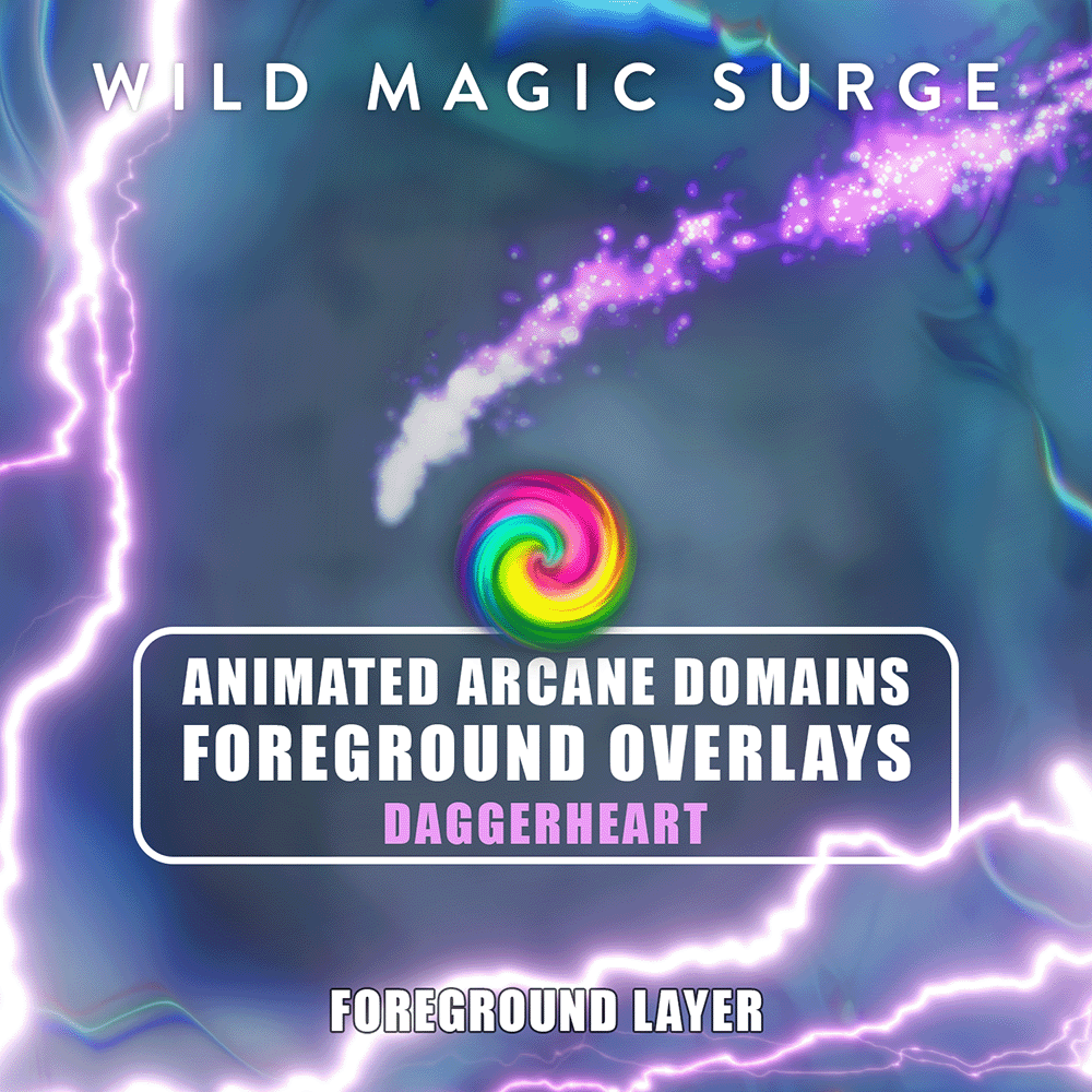 Animated Arcane Domains Foreground Overlays
