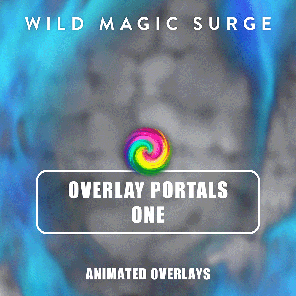 Wild Magic Surge | Animated Portal Overlays - One