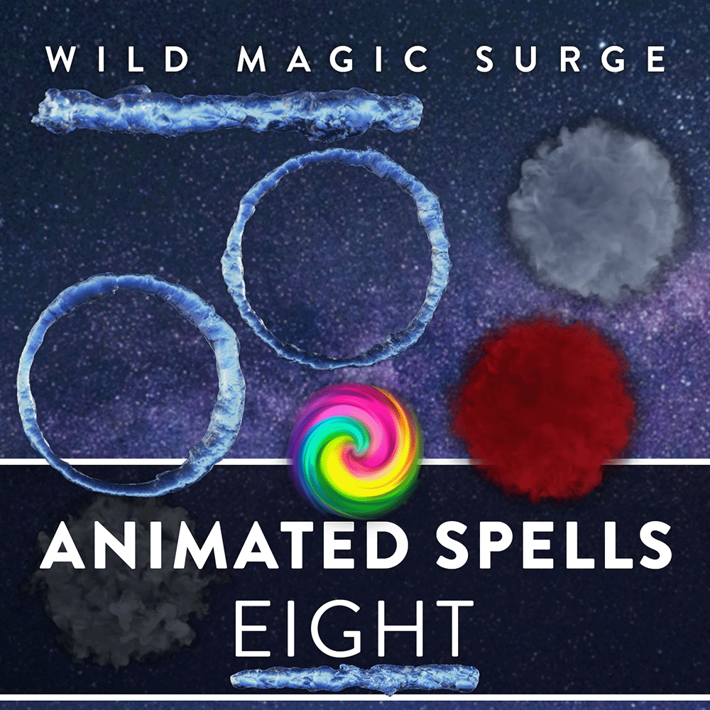 Animated Spells - Eight