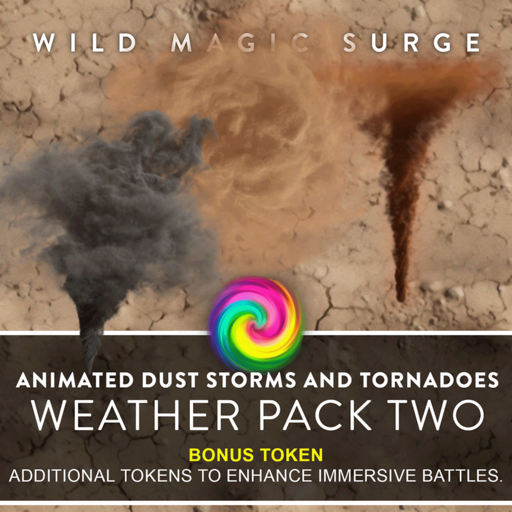 Animated Dust Storms and Tornadoes