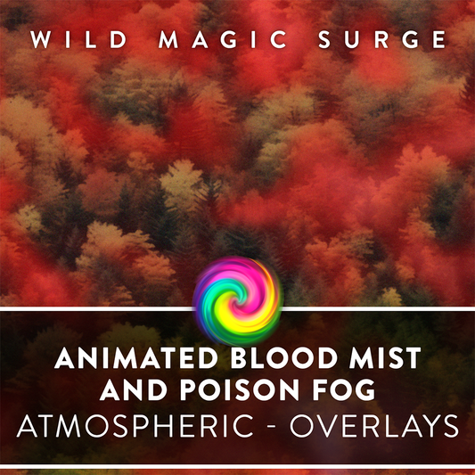 Animated Blood Mist and Poison Fog - Atmospheric Overlays