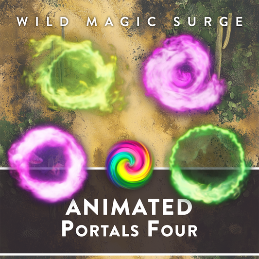 Animated Portal Tokens Four