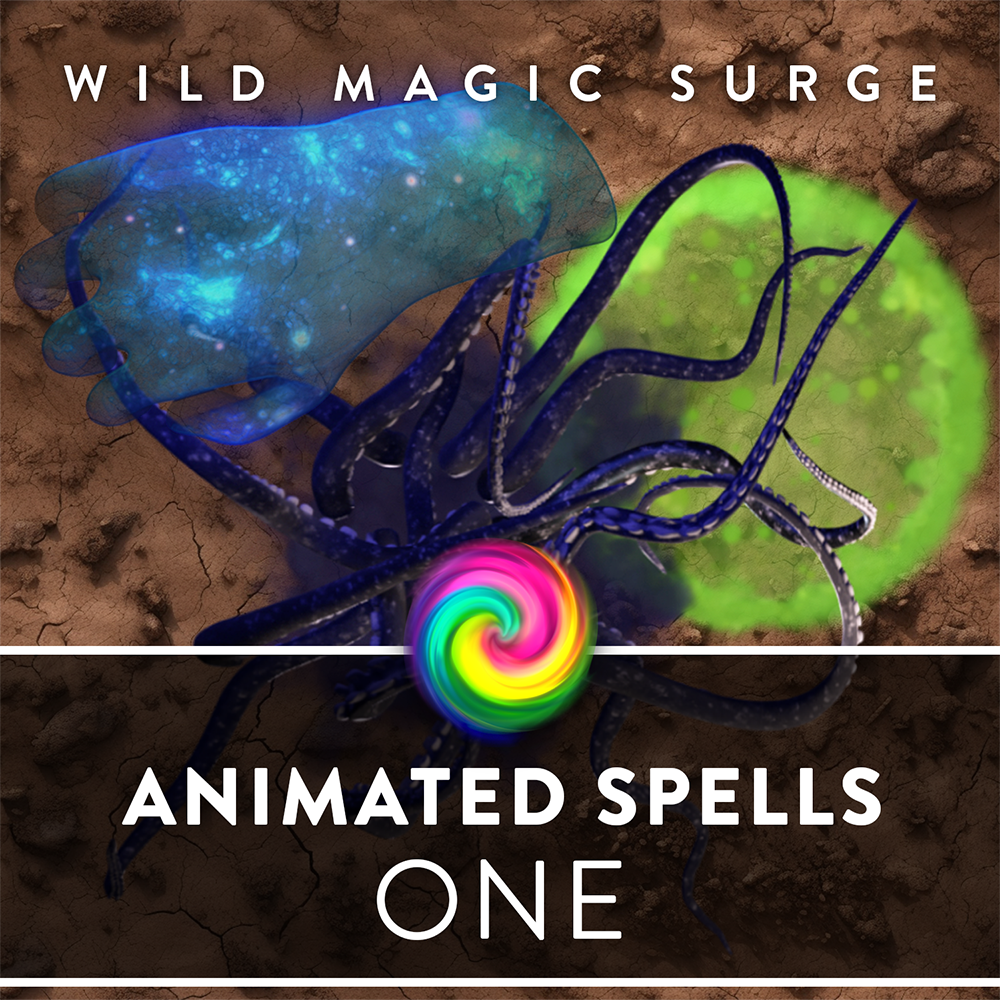 Animated Spells One – Wild Magic Surge