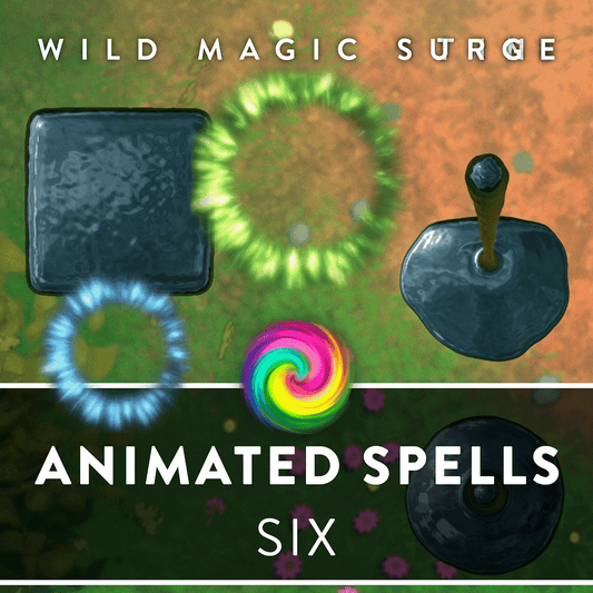 Animated Spells - Six