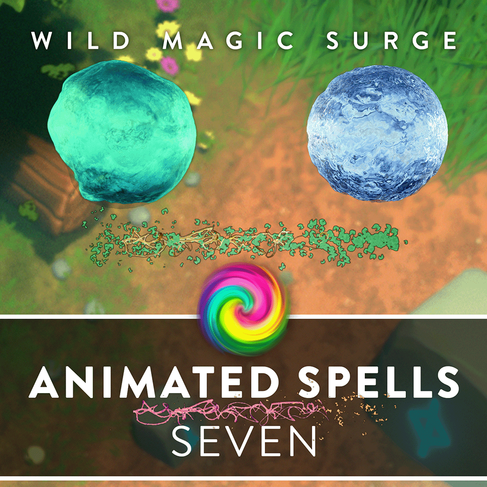 Animated Spells - Seven