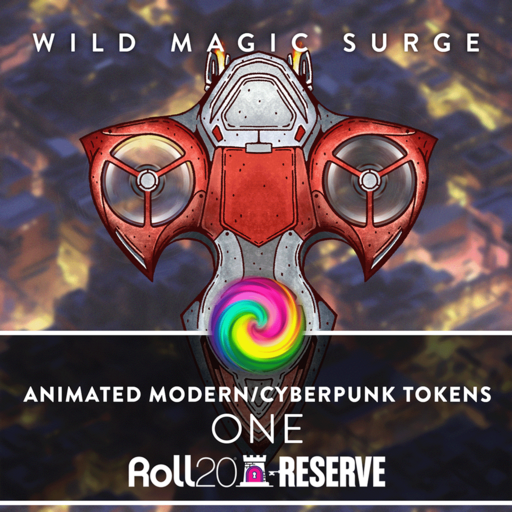Animated Cyberpunk Token Pack 1