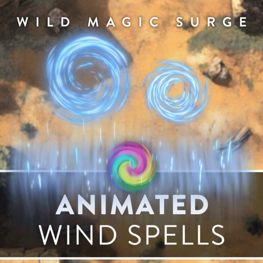 Animated Wind Spells