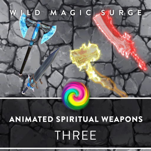 Animated Spiritual Weapons Three