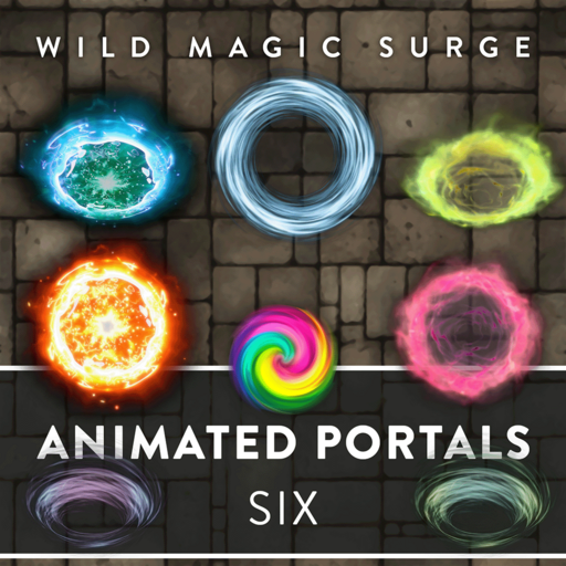 Animated Portal Tokens Six