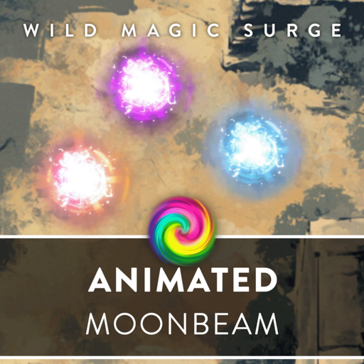 Animated Moonbeam Spell