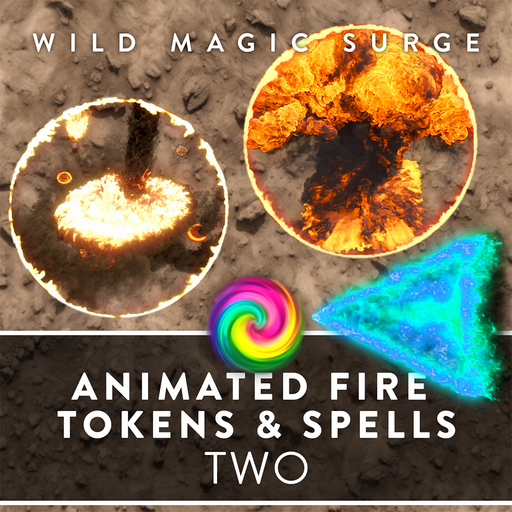 Animated Fire Tokens and Spells Two